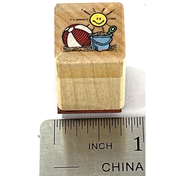 Vintage Wood & Rubber Craft Stamp Lot Of 29 Scrapbooking 1980s To Early 2000s - Picture 10 of 10